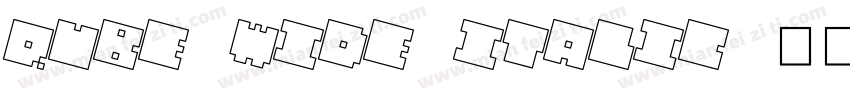 QUBE WIDE ITALIC字体转换